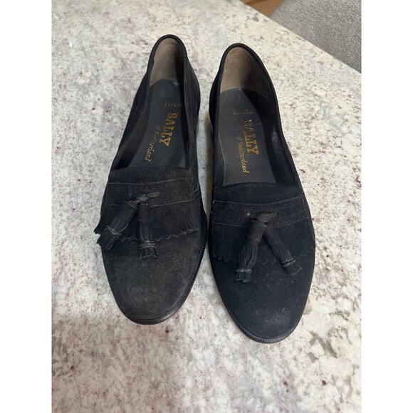 Bally Vintage‎ Savona Dress Tassle Loafers - Size 6.5 - Picture 1 of 7